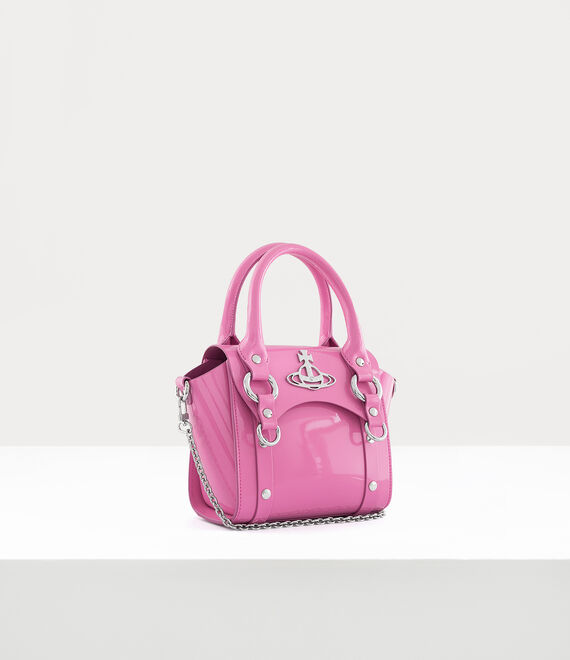 Vivienne Westwood Betty Mini Handbag With Chain in PINK